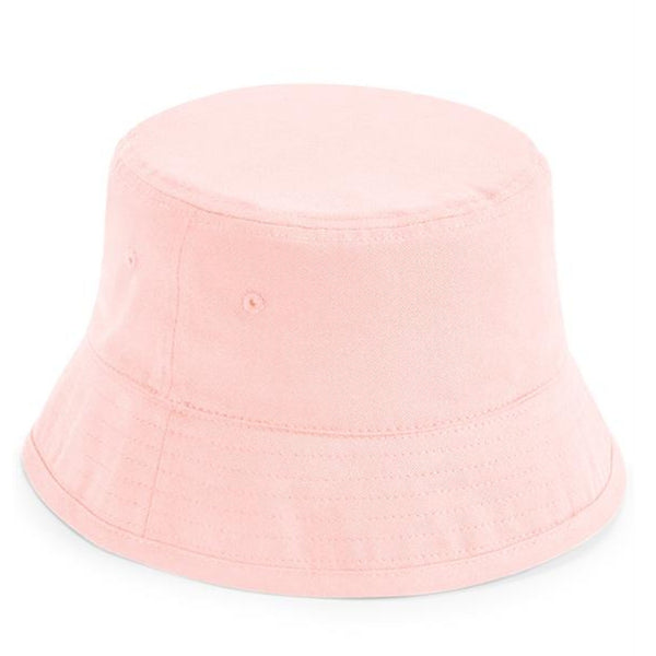 The Hat Shop Kids 100% Organic Cotton Bucket Hat Powder Pink