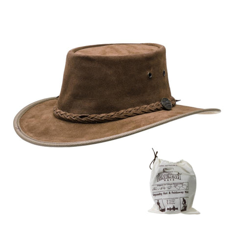The Hat Shop Barmah Suede Hickory Hat