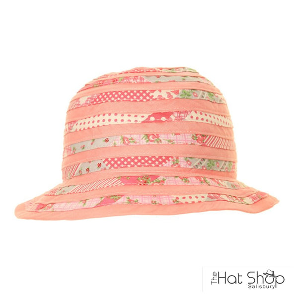 The Hat Shop girls Patterned Bucket Hat