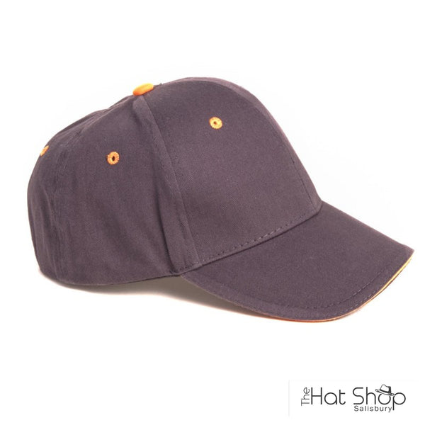 The Hat Shop Kids Baseball Hat Brown