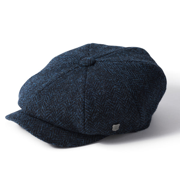 Failsworth Harris Tweed Carloway Bakerboy cap, 3302