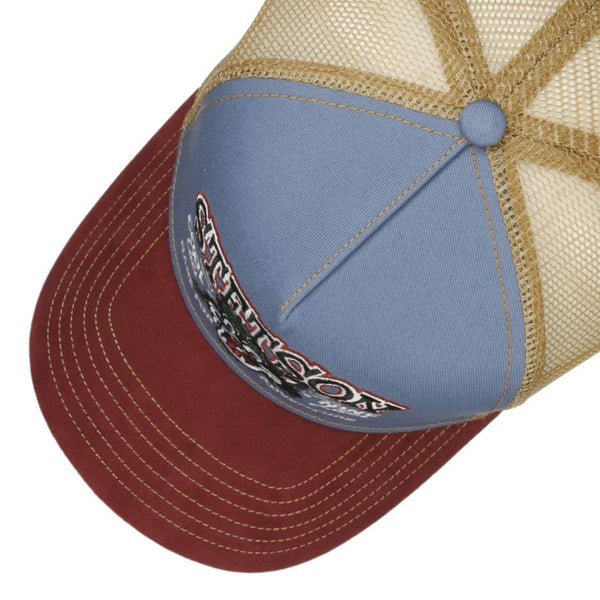The Hat Shop Stetson Cool Cats Trucker Cap 'Red'