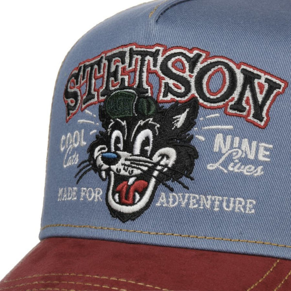 The Hat Shop Stetson Cool Cats Trucker Cap 'Red'