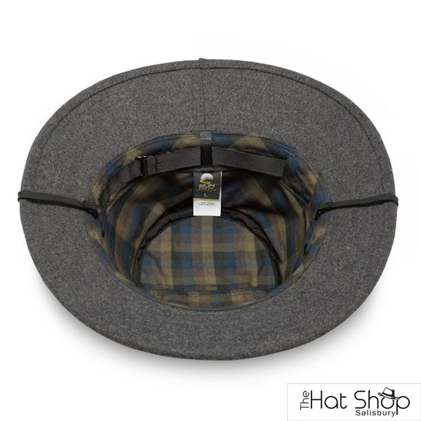 The Hat Shop Sunday Afternoons Charter Cold Front Fedora Grey