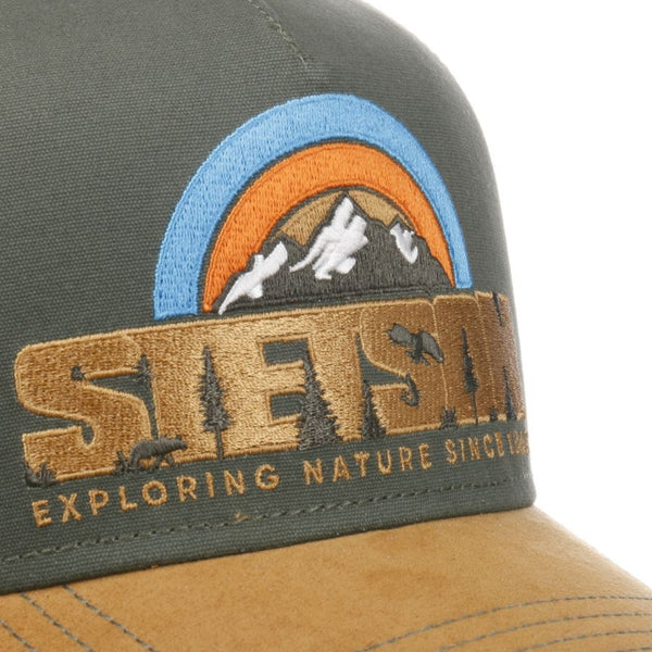 The Hat Shop Stetson Exploring Nature Trucker Cap 'Khaki'