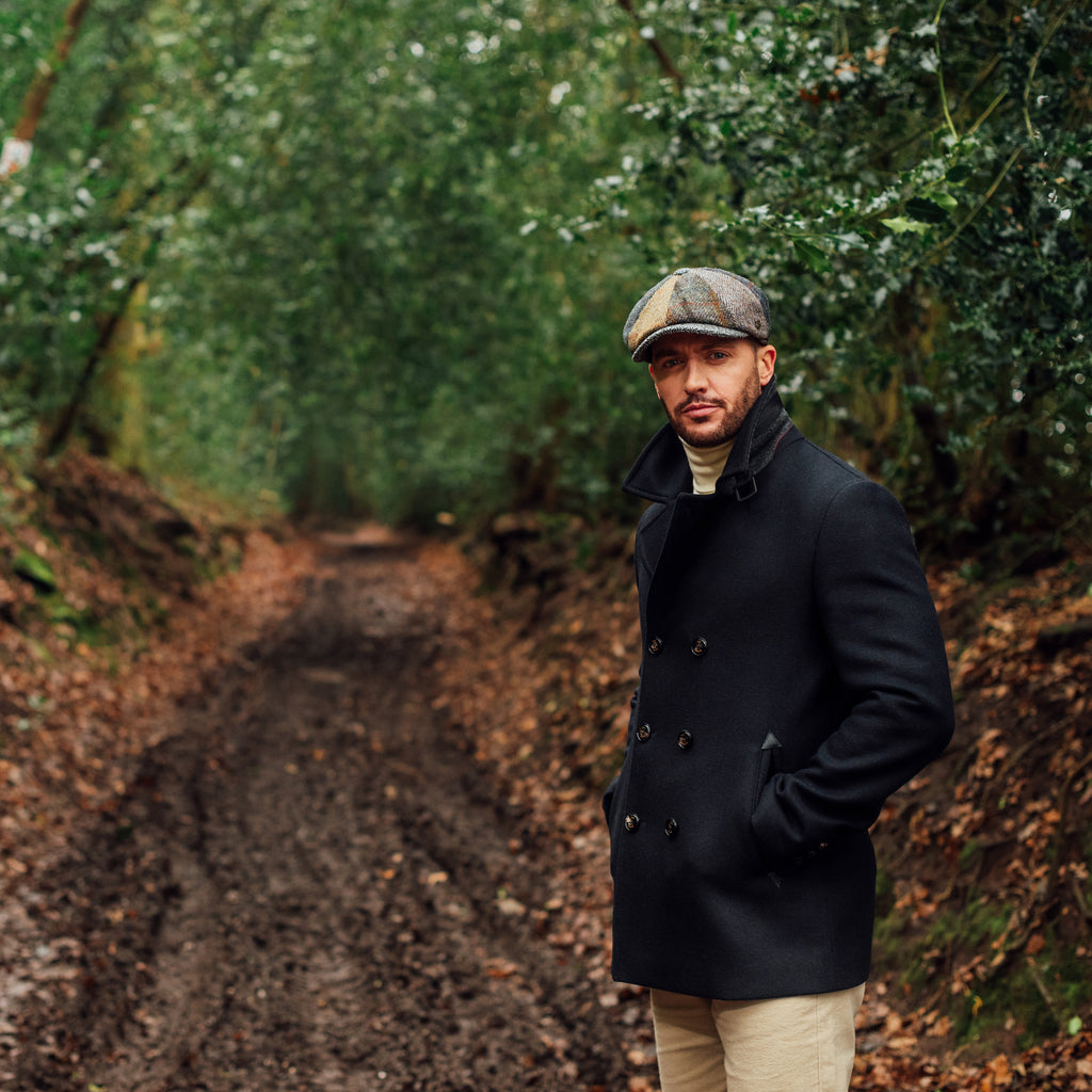 The Hat Shop | Failsworth Harris Tweed Bakerboy Lewis Cap