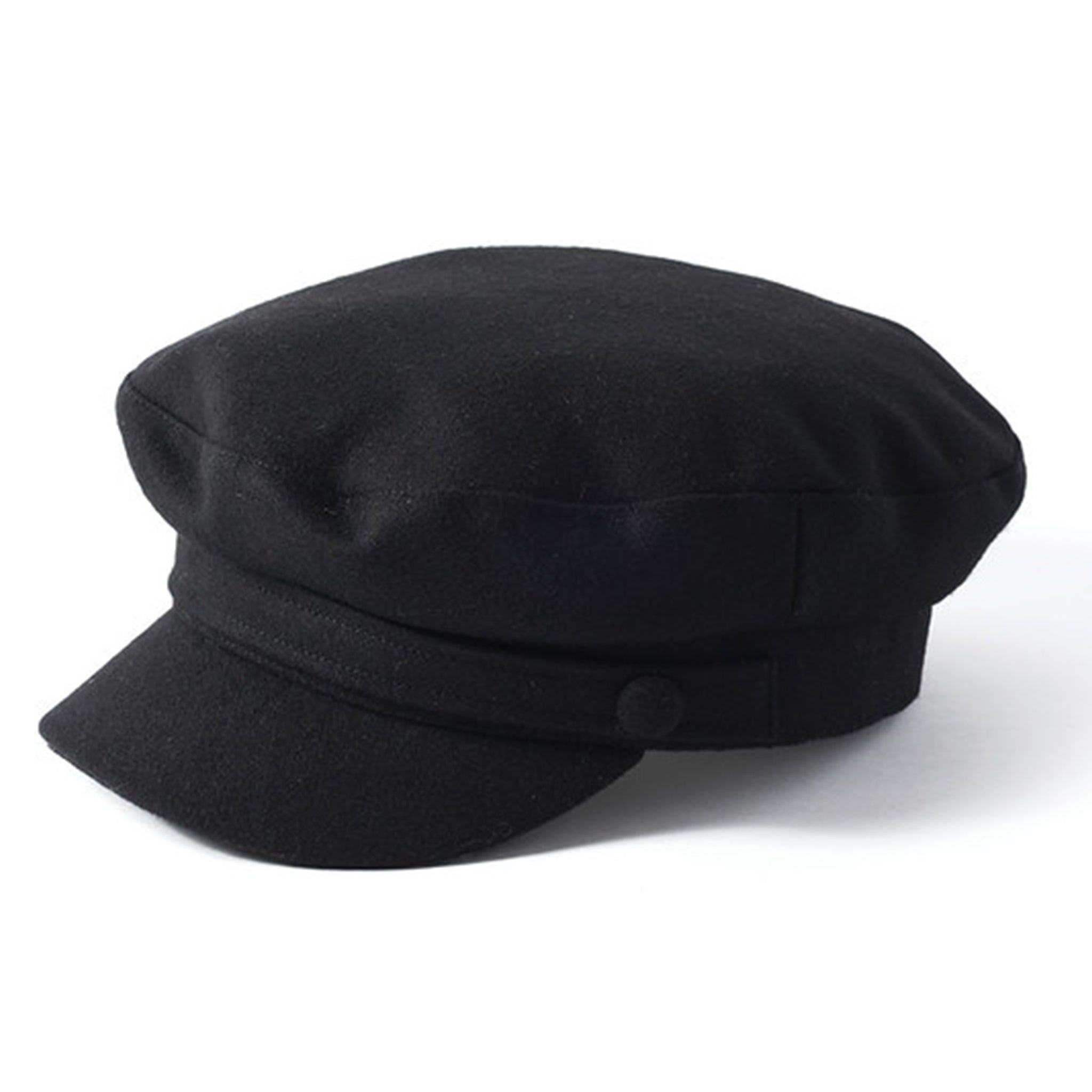 The Hat Shop Failsworth Mariner Melton Black Cap