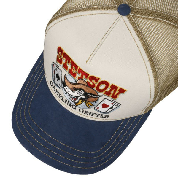 The Hat Shop Stetson Gambling Grifter Trucker Cap 'Beige'
