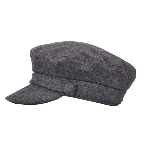 The Hat Shop G&H Breton Style Wool Cap