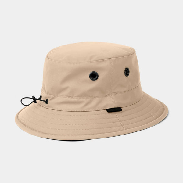 The Hat Shop Tilley Golf Bucket Hat Light Tan