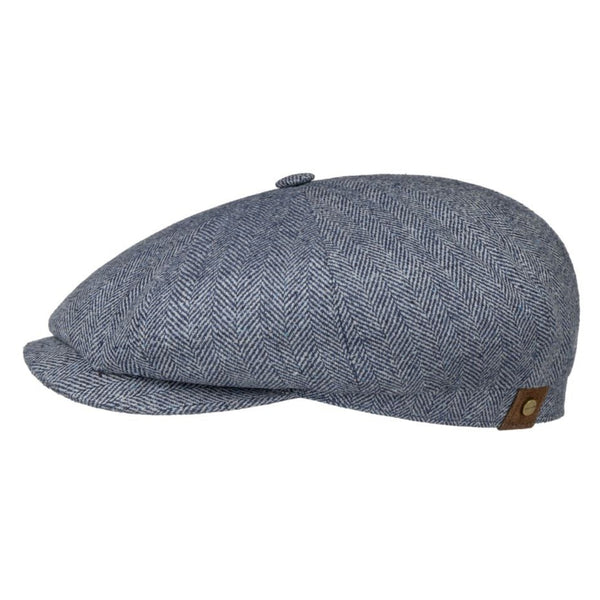 The Hat Shop Stetson Hatteras 100% Silk Bakerboy Cap 321