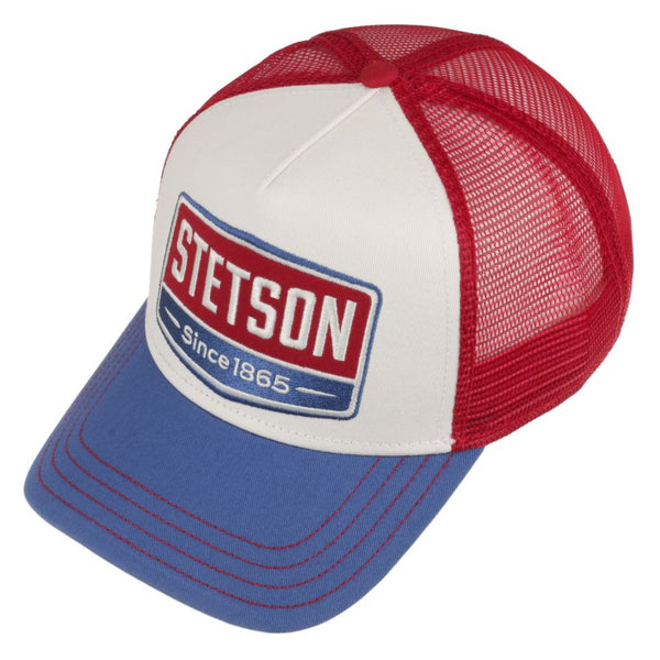 The Hat Shop Highway Trucker Cap 'Blue-Red'