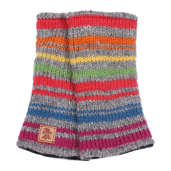The Hat Shop Pachamama Hexham Wool Handwarmers Grey