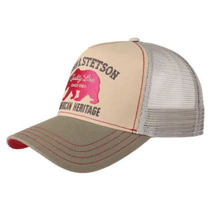 The Hat Shop Stetson JBS-Bear Trucker Cap 'Beige'