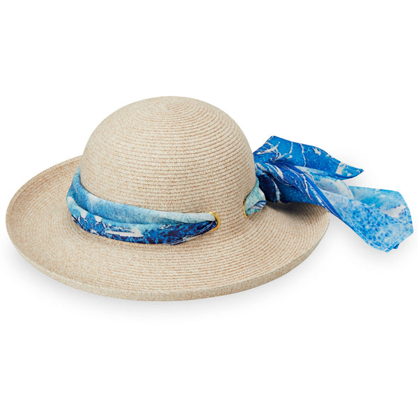 The Hat Shop Ladies Wallaroo 'Lady Jane' Sun Hat UPF50+ Blue