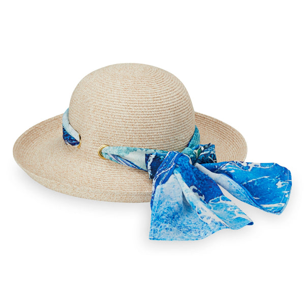 The Hat Shop Ladies Wallaroo 'Lady Jane' Sun Hat UPF50+ Blue