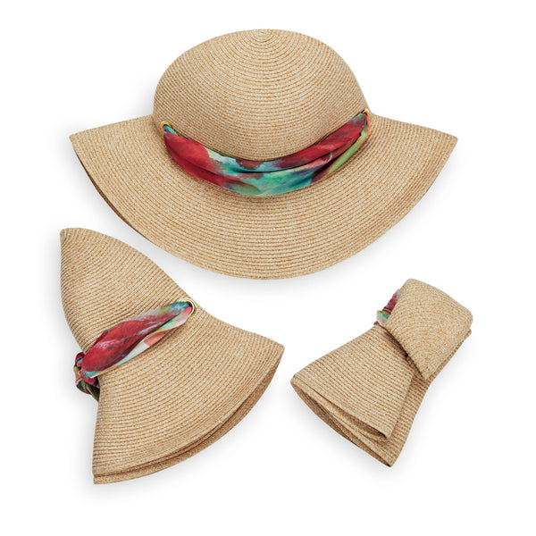 The Hat Shop Ladies Wallaroo 'Lady Jane' Sun Hat UPF50+ Foldable