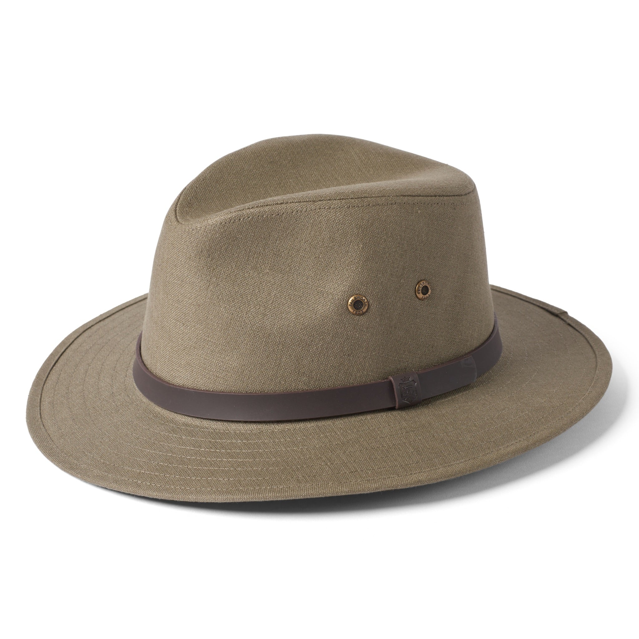 The Hat Shop Failsworth Irish Linen Safari Hat Khaki