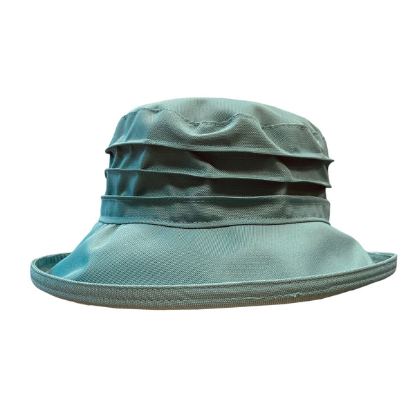 The Hat Shop Ladies Peak & Brim 'Lucy' Waterproof Hat Turquise