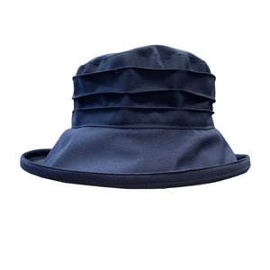 The Hat Shop Ladies Peak & Brim 'Lucy' Waterproof Hat Navy