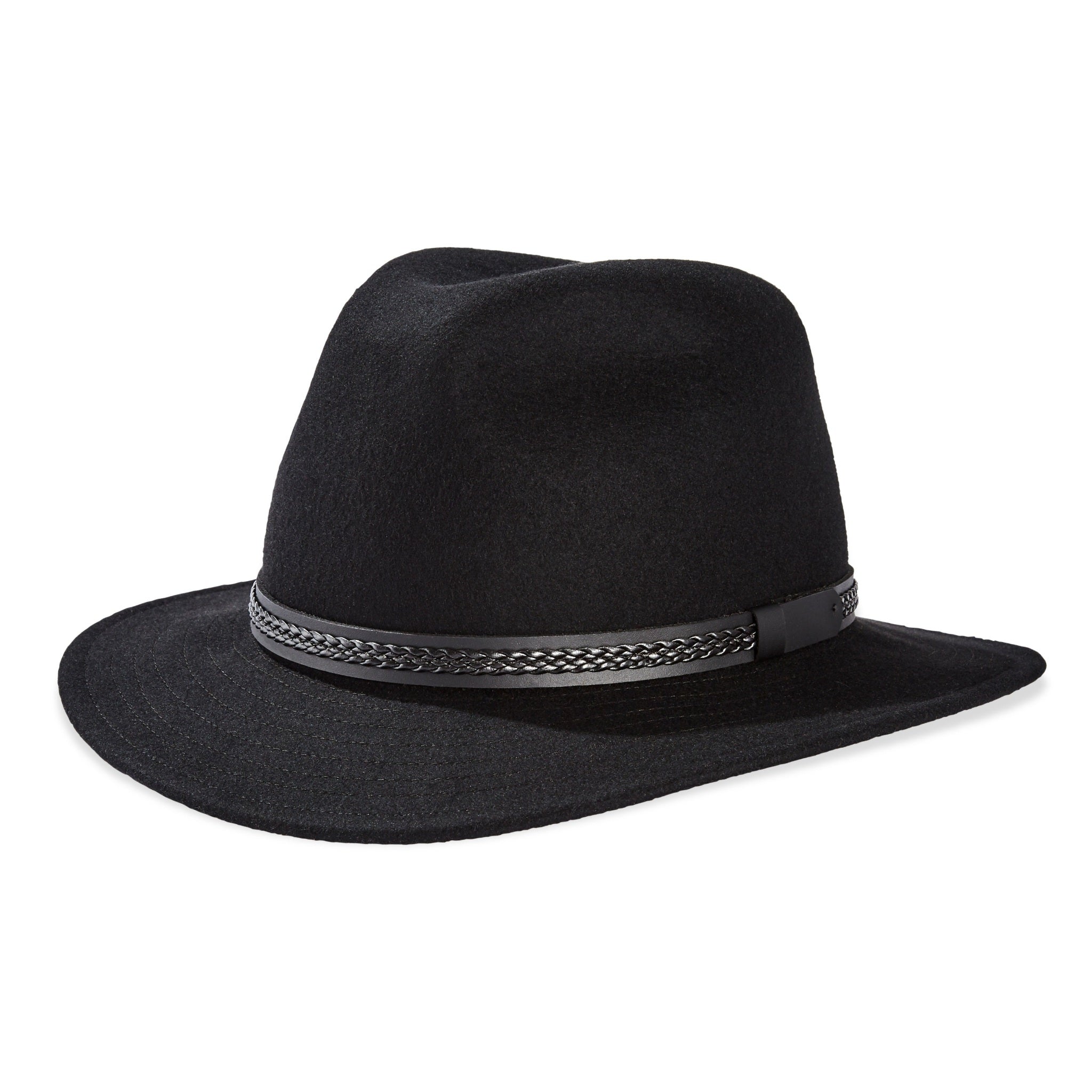 The Hat Shop Tilley Montana Wool Hat Black