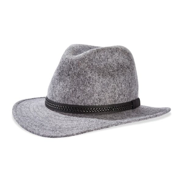 The Hat Shop Tilley Montana Wool Hat Grey