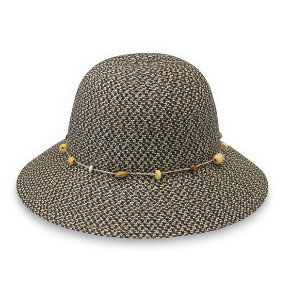 The Hat Shop Ladies Wallaroo 'Naomi' Sun Hat UPF50+ Charcoal