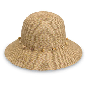The Hat Shop Ladies Wallaroo 'Naomi' Sun Hat UPF50+ Natural 