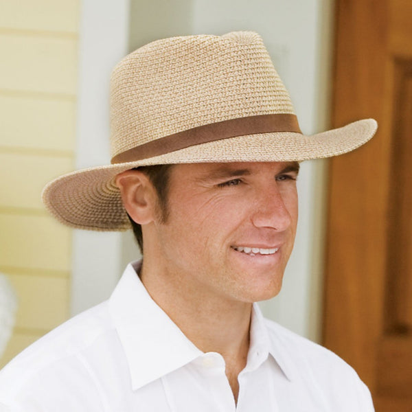 The Hat Shop Mens Wallaroo 'Outback' Sun Hat UPF50+ Lifestyle