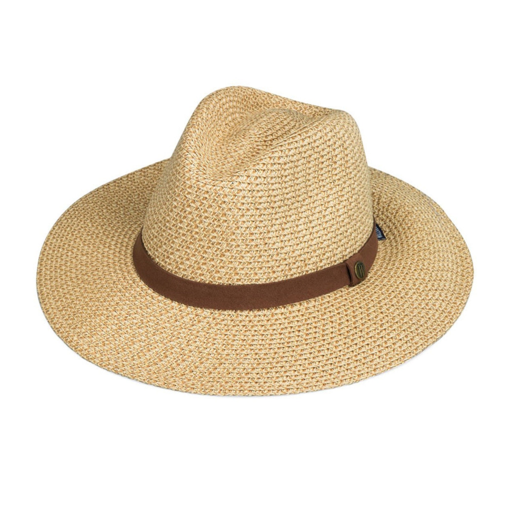 The Hat Shop Mens Wallaroo 'Outback' Sun Hat UPF50+ Natural