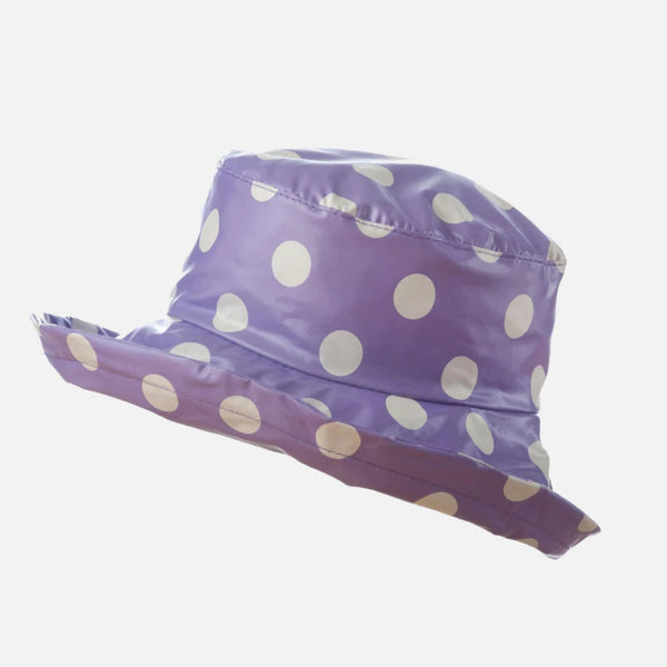 The Hat Shop Proppa Toppa Waterproof Large Brim Hat Lilac