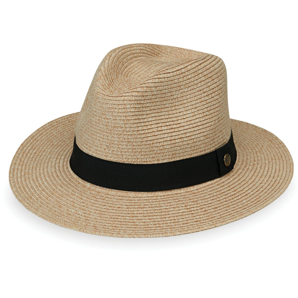 The Hat Shop Mens Wallaroo 'Palm Beach' Sun Hat UPF50+ Beige
