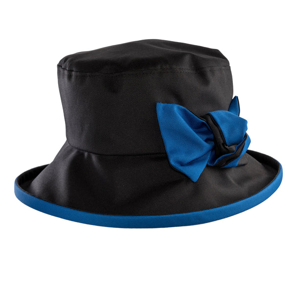 Proppa Toppa Waterproof Black & Royal Blue Hat in a Bag