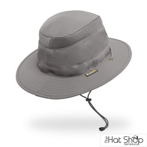 The Hat Shop Sunday Afternoon Charter Escape Hat Charcoal