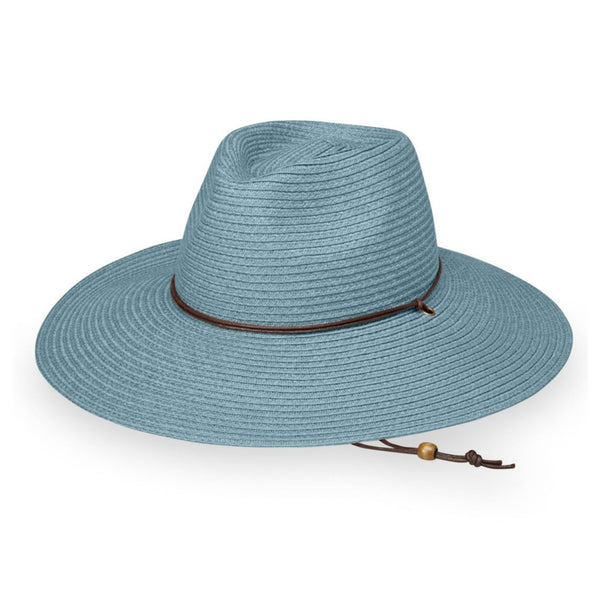 The Hat Shop Ladies Wallaroo 'Sanibel' Sun Hat UPF50+ Cornflower