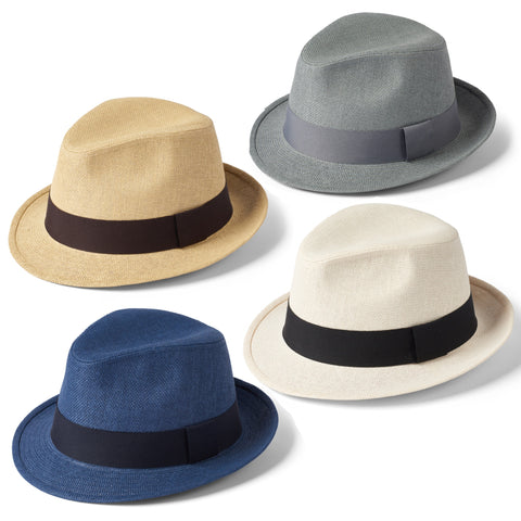 The Hat Shop Failsworth Paper Straw Trilby Hat