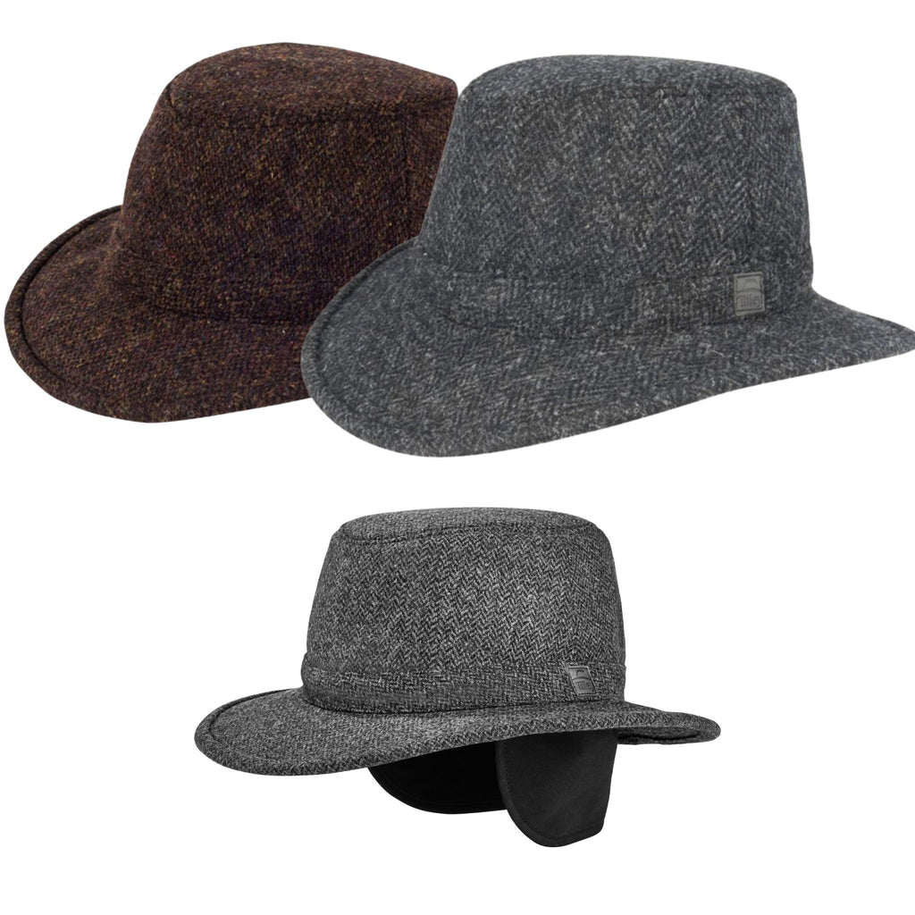 The Hat Shop  Tilley Harris Tweed Tec-Wool TTWHT2 Wool Hat