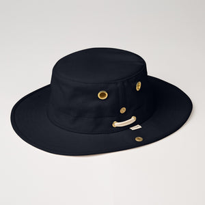 The Hat Shop Tilley T3 Cotton Duck UPF50+ Sun Hat Dark Navy