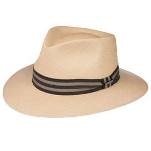 The Hat Shop Stetson Traveller Genuine Handwoven Panama Hat 