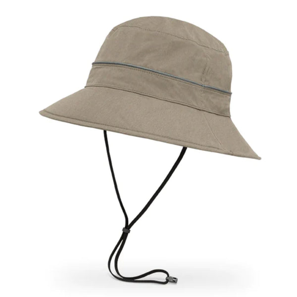 The Hat Shop Sunday Afternoons 100% Waterproof Ultra Storm Bucket Hat Taupe