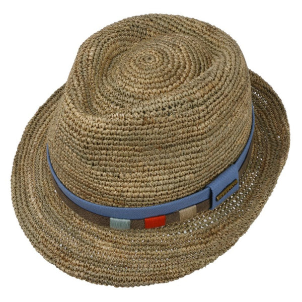 The Hat Shop Stetson Vesconti Crochet Seasgrass Hat 'Natural'