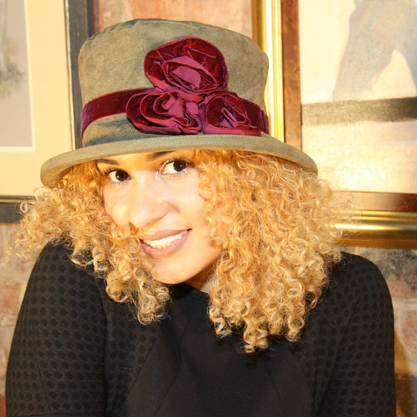 The Hat Shop Ladies Peak & Brim 'Verity' Waterproof Hat Lifestyle