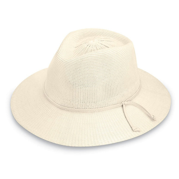 The Hat Shop Ladies Wallaroo 'Victoria Fedora Sun Hat UPF50+ Natural