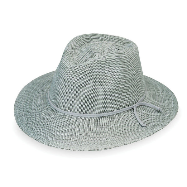 The Hat Shop Ladies Wallaroo 'Victoria Fedora Sun Hat UPF50+ Seafoam