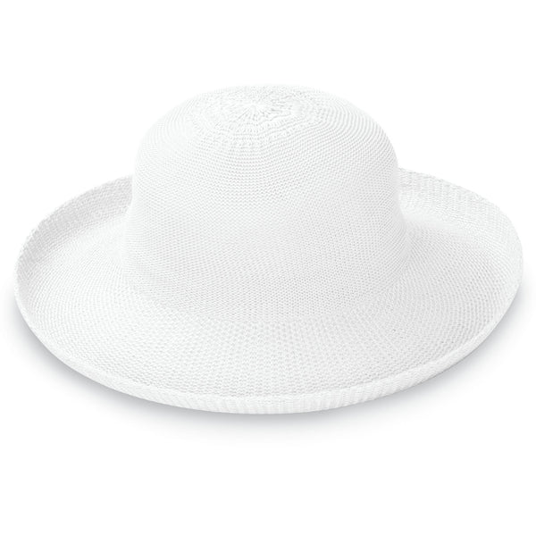 The Hat Shop Ladies Wallaroo 'Petite Victoria' Sun Hat White