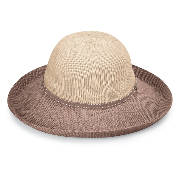 The Hat Shop Ladies Wallaroo 'Victoria Two Toned' Sun Hat Beige