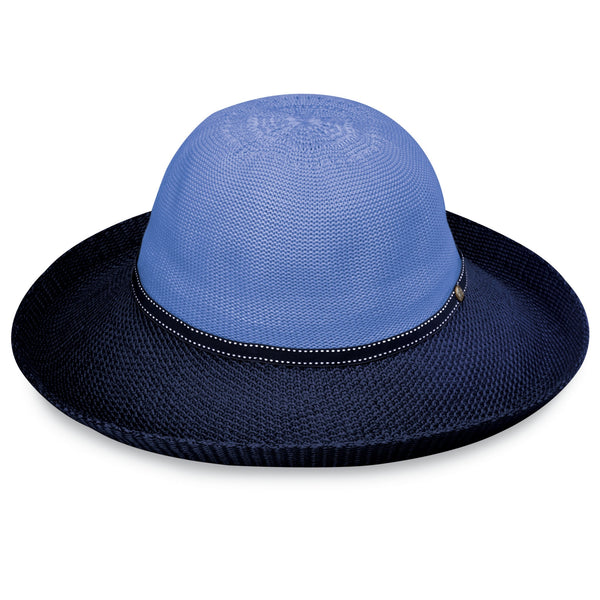 The Hat Shop Ladies Wallaroo 'Victoria Two Toned' Sun Hat Navy