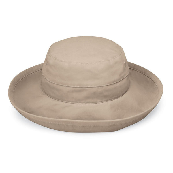 The Hat Shop Ladies Wallaroo 'Casual Traveler' Sun Hat UPF50+ Camel