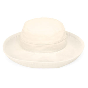 The Hat Shop Ladies Wallaroo 'Casual Traveler' Sun Hat UPF50+ White