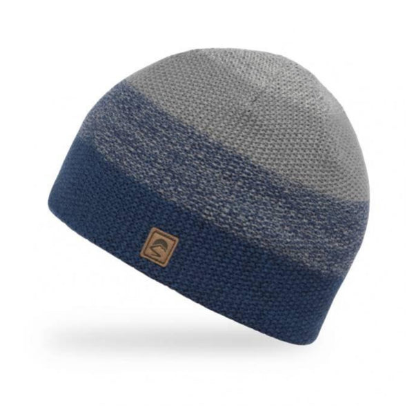 The Hat Shop Sunday Afternoons Merino Wool Atlas Beanie Hat Blue Night